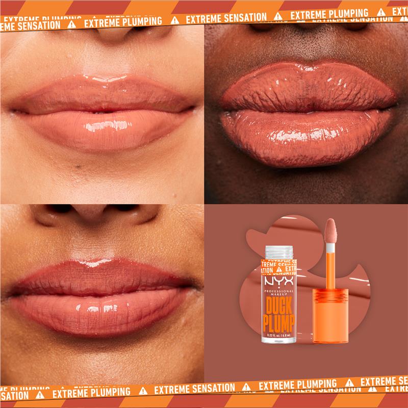 Load image into Gallery viewer, NYX Duck Plump Lip Plump Gloss Apri-Caught
