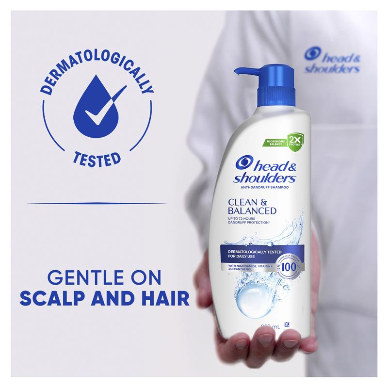 Load image into Gallery viewer, Head &amp; Shoulders Clean &amp; Balanced Shampoo 850ml
