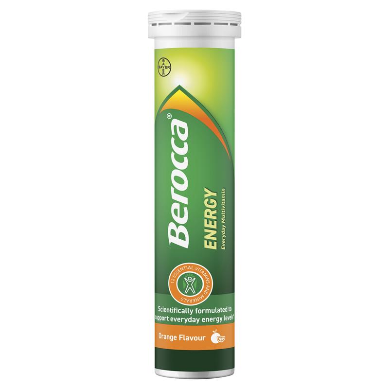 Load image into Gallery viewer, Berocca Energy Orange 15 Effervescent Tablets
