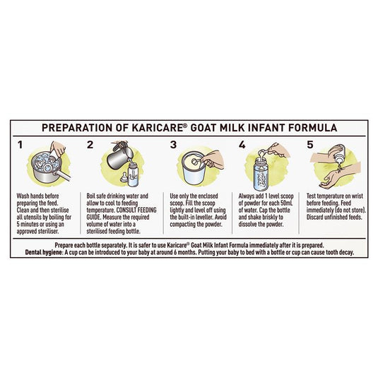 Karicare Goat Milk Stage 1 Infant Formula 900g