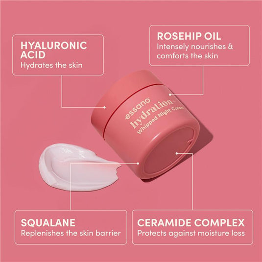 Essano Hydration+ Whipped Night Cream 50ml
