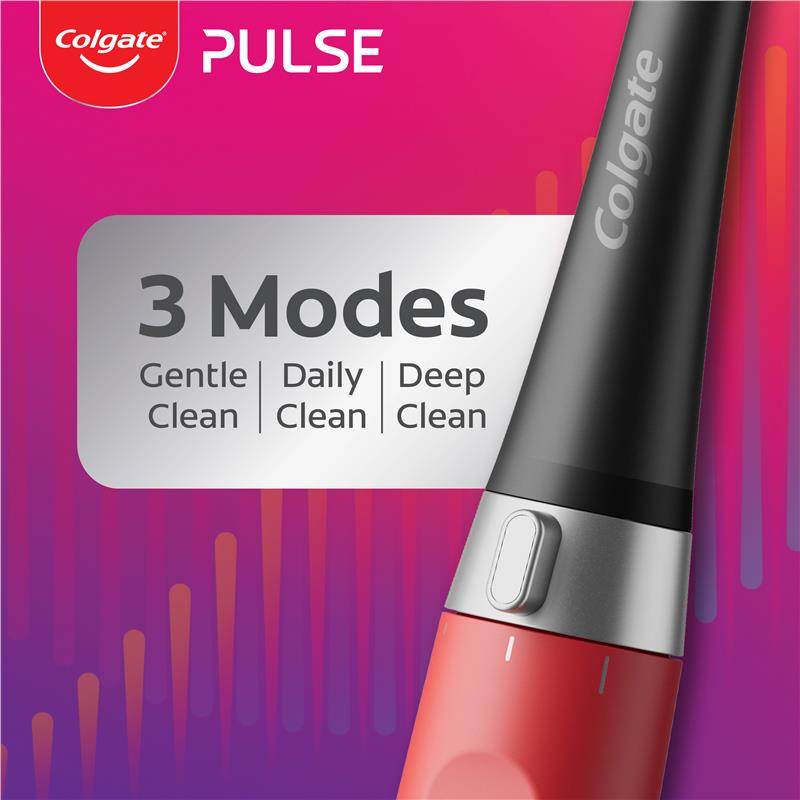 Load image into Gallery viewer, Colgate Power Toothbrush Series 2 Pulse Deep Clean &amp; Whitening Red
