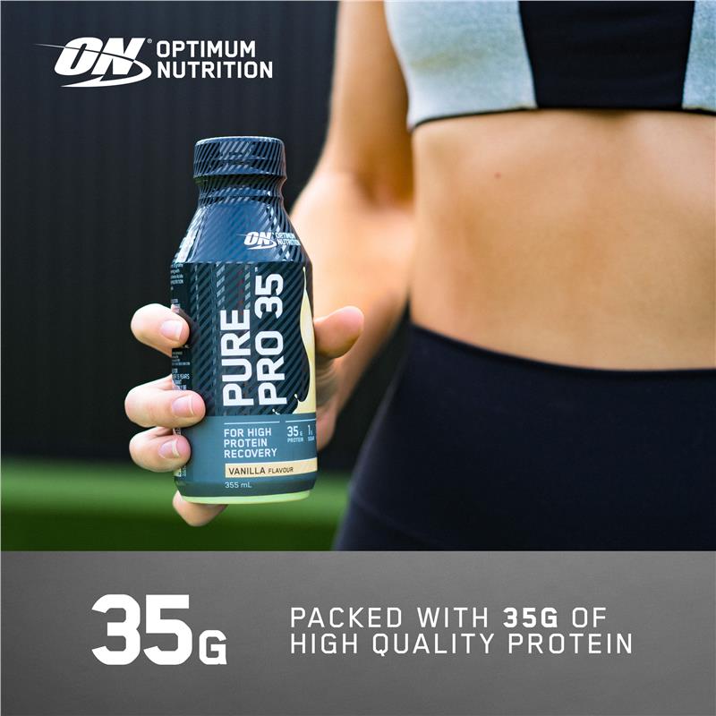 Load image into Gallery viewer, Optimum Nutrition Pure Pro 35 Vanilla 355ml

