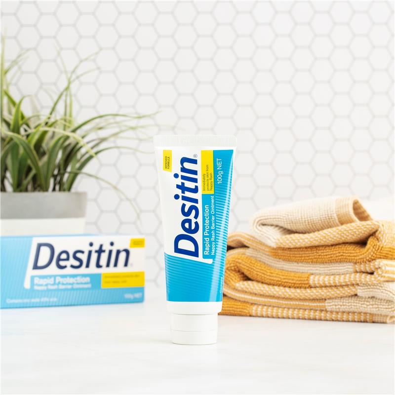 Load image into Gallery viewer, Desitin Rapid Protection Nappy Rash Barrier Ointment 100g
