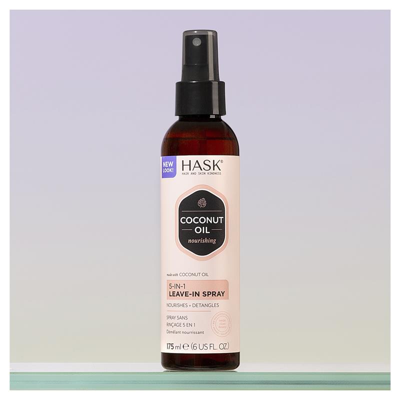 Load image into Gallery viewer, Hask Coconut Oil 5-in-1 Leave-In Spray 175ml
