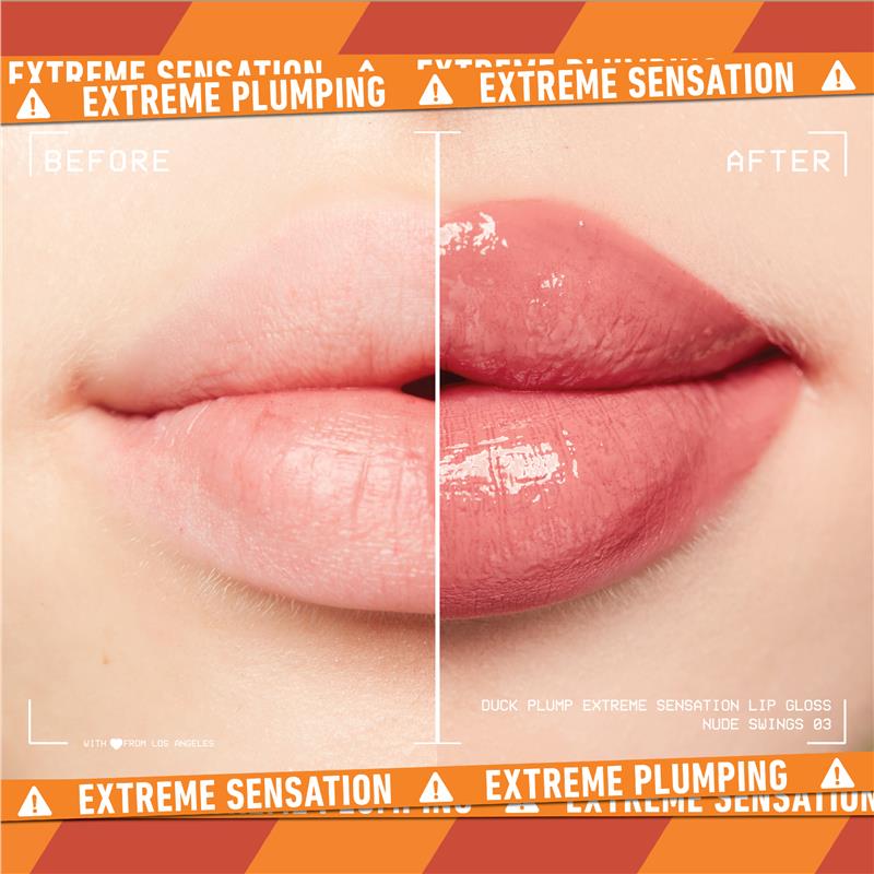 Load image into Gallery viewer, NYX Duck Plump Lip Plump Gloss Nude Swings
