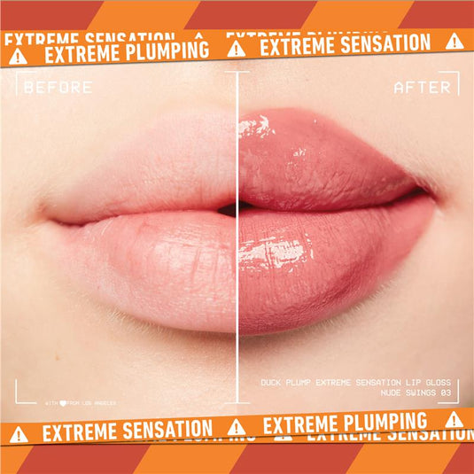 NYX Duck Plump Lip Plump Gloss Nude Swings