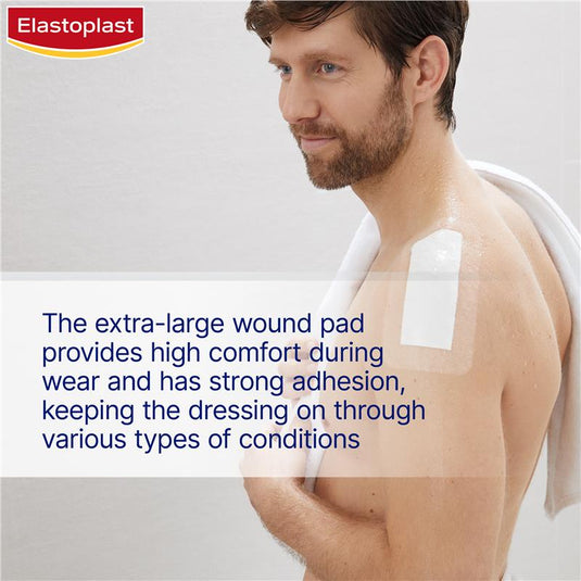 Elastoplast Waterproof Dressing 4XL 10cm x 20cm 5 Pack