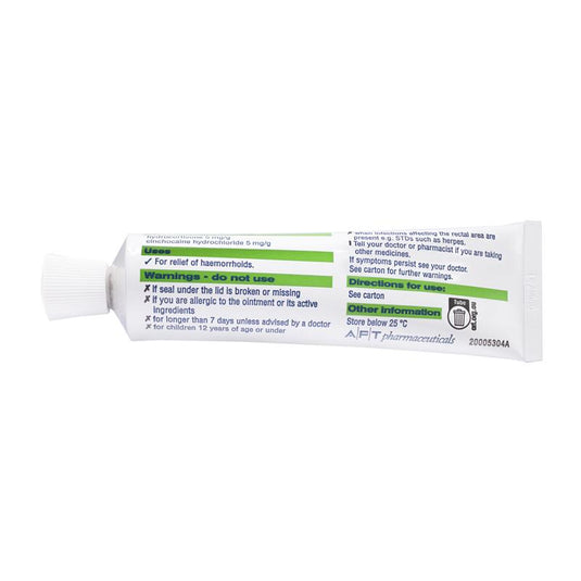 Proctosedyl Haemorrhoids Relief Ointment Cream 30g