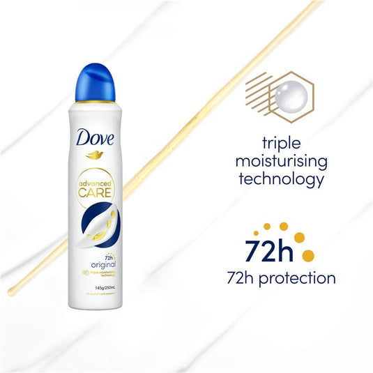Dove Women Advanced Care Antiperspirant Aerosol Original 250ml