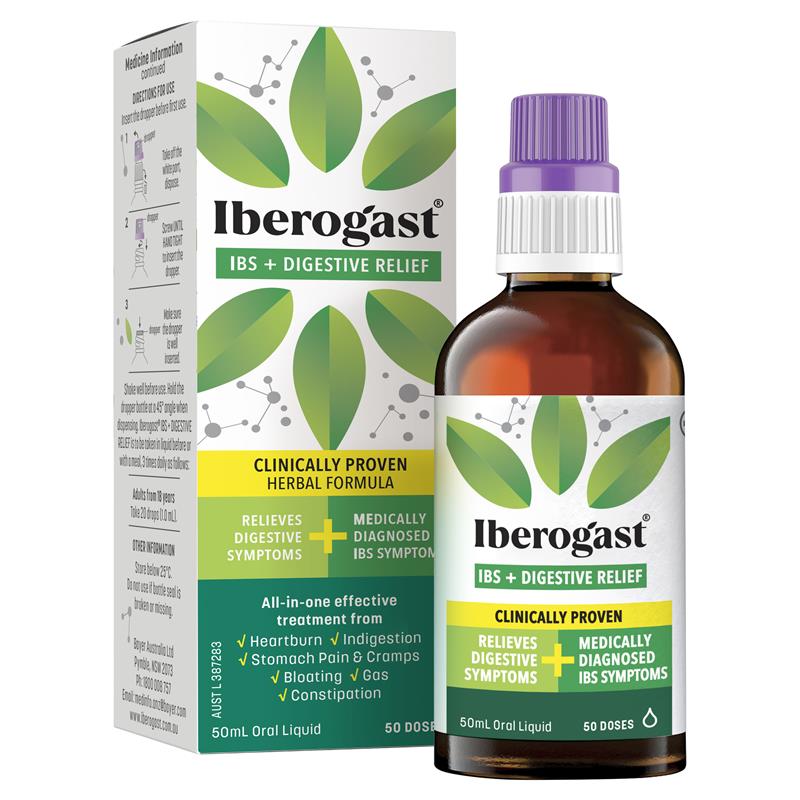 Load image into Gallery viewer, Iberogast IBS + Digestive Relief Oral Liquid 50ml
