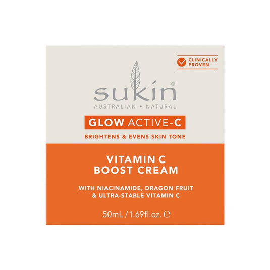 Sukin Glow Active-C Vitamin C Boost Cream 50ml