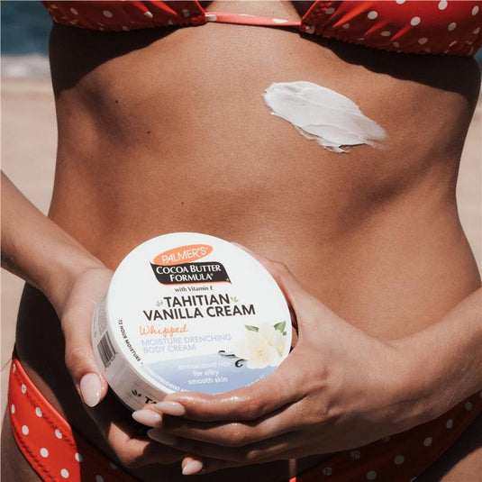 Palmers Tahitian Vanilla Whipped Body Cream 250g
