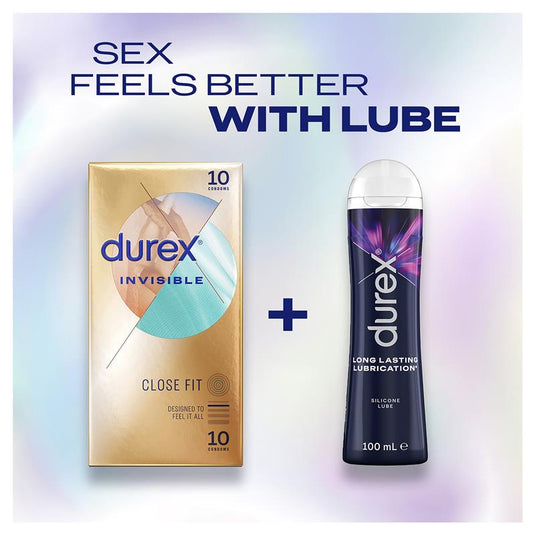 Durex Invisible Close Fit Condoms 10 Pack