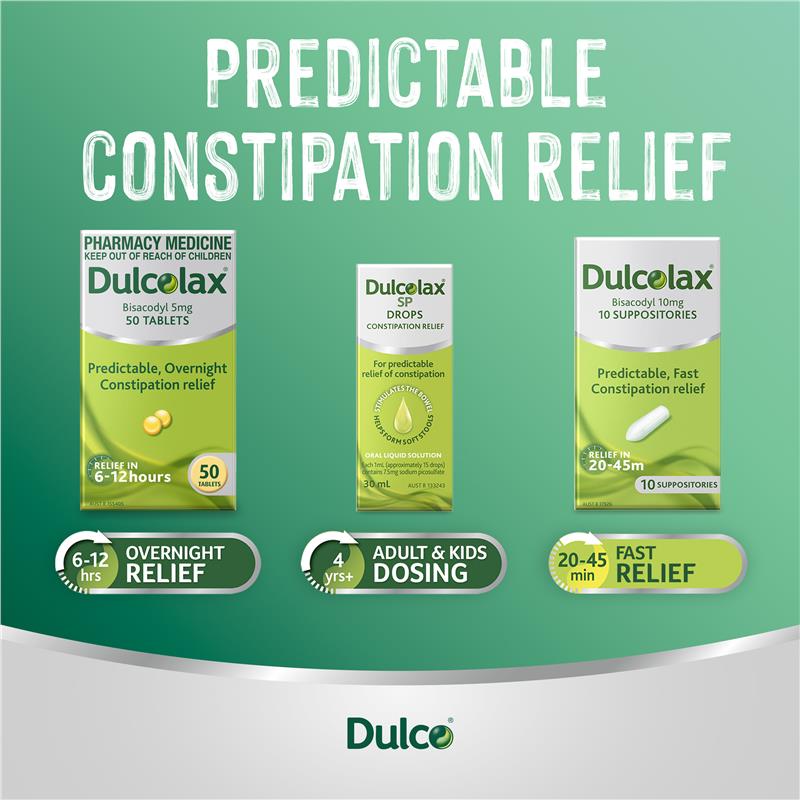 Load image into Gallery viewer, Dulcolax Laxatives 5mg 50 Tablets
