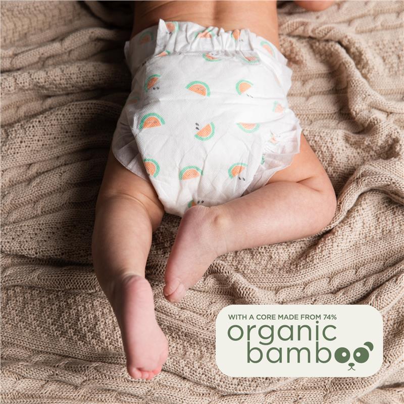 Load image into Gallery viewer, Tooshies Eco Nappies with Organic Bamboo Size 2 Infant 4-8kg, 48 Pack
