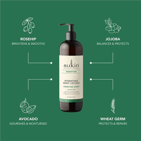 Sukin Signature Hydrating Body Lotion 500ml