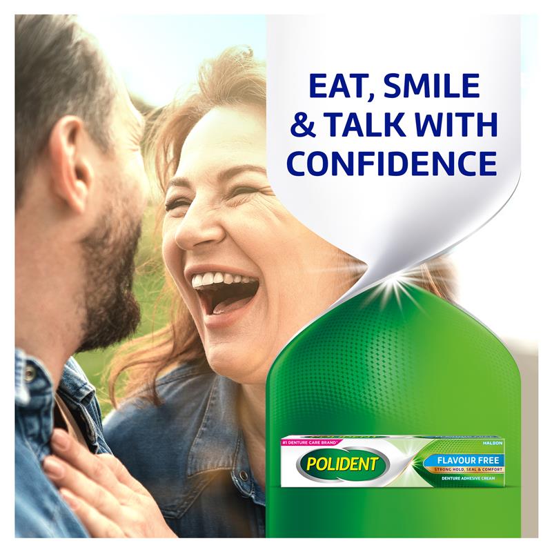 Load image into Gallery viewer, Polident Denture Adhesive Cream Flavour Free 60g

