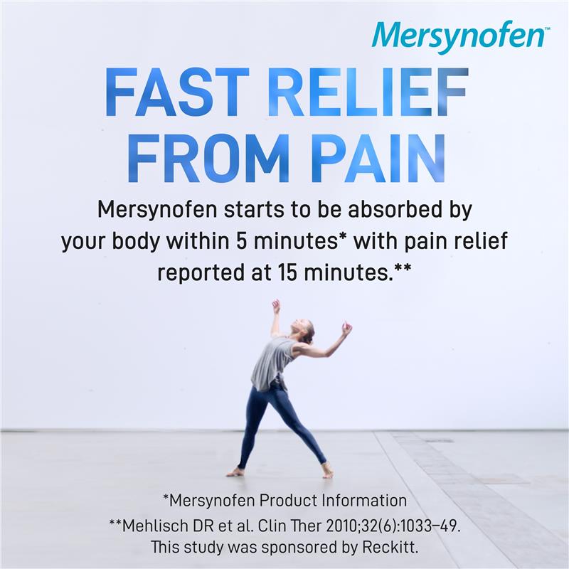 Load image into Gallery viewer, Mersynofen Pain Relief Tablets with Paracetamol + Ibuprofen 30 Pack (S3)
