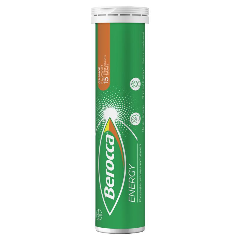Load image into Gallery viewer, Berocca Energy Orange 30 Effervescent Tablets
