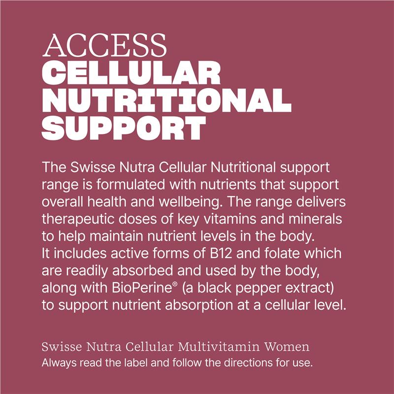 Load image into Gallery viewer, Swisse Nutra Cellular Multivitamin Women 90 Tablets
