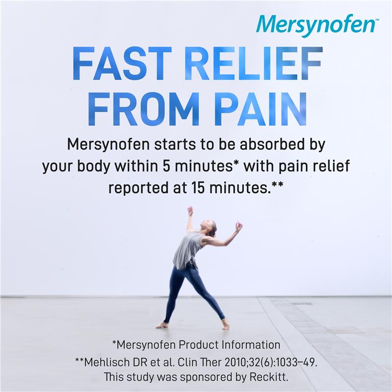 Load image into Gallery viewer, Mersynofen Pain Relief Tablets with Paracetamol + Ibuprofen 12 Pack
