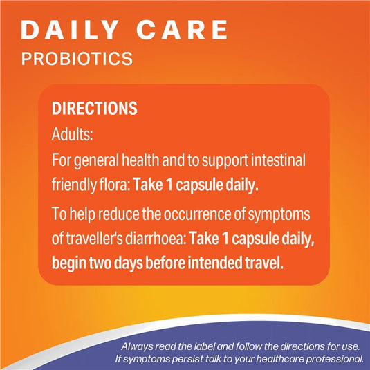 GastroHealth Daily Care Probiotics 90 Capsules