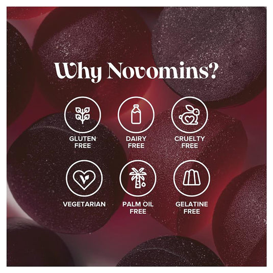 Novomins Magnesium 60 Gummies NEW