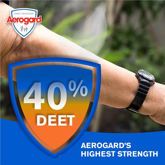 Aerogard Heavy Duty 40% Deet 150g Aerosol