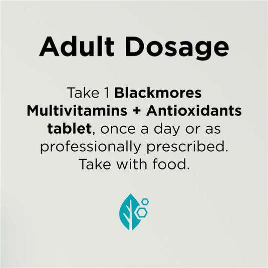 Blackmores Multivitamin + Antioxidants Sustained Release 180 Tablets