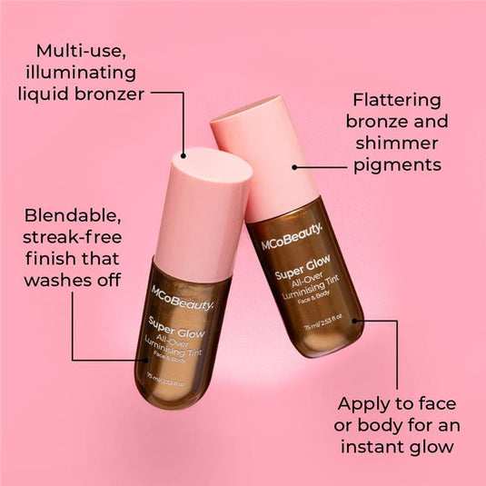 MCoBeauty Super Glow All Over Body Luminiser Bronze 75ml
