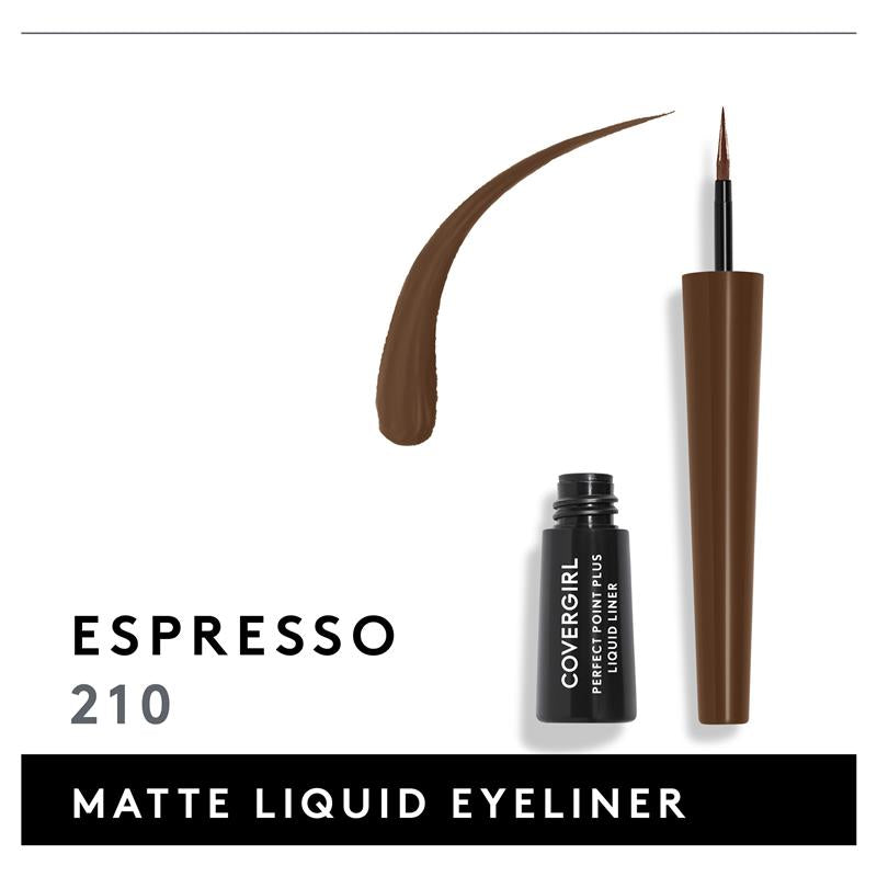 Load image into Gallery viewer, Covergirl Perfect Point Liquid EyeLiner 210 Espresso
