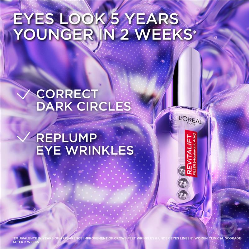 Load image into Gallery viewer, L'Oreal Paris Revitalift Filler Eye Serum 20ml
