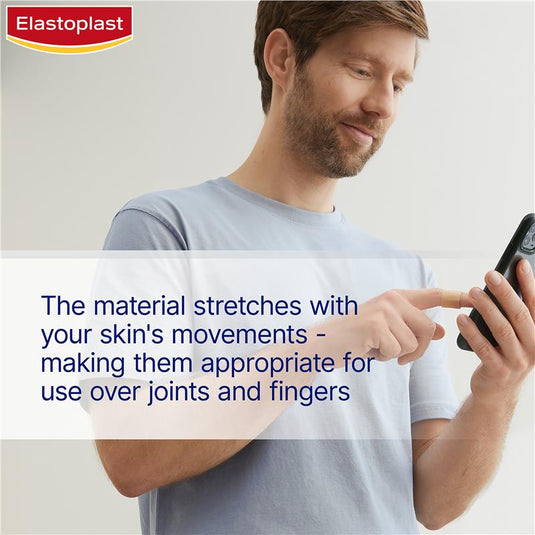 Elastoplast Flexible Fabric Finger Strips 16 Pack