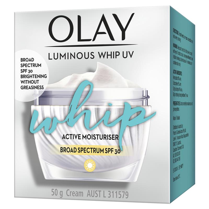 Load image into Gallery viewer, Olay Luminous Whip UV SPF Face Cream Moisturiser 50g
