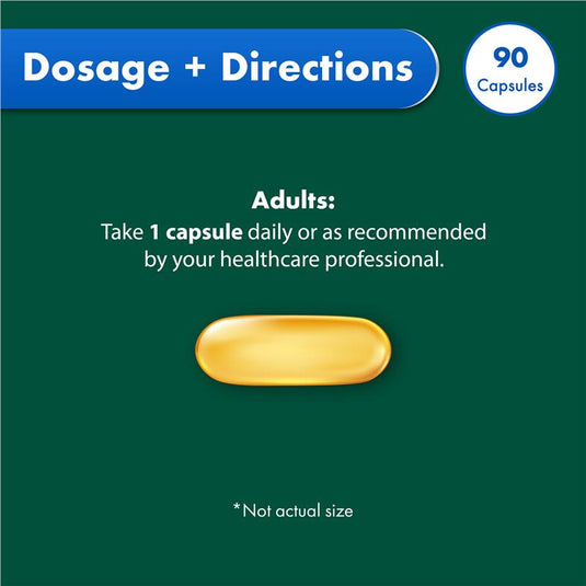 Nature's Own 4 In 1 Concentrated Fish Oil 90 Capsules