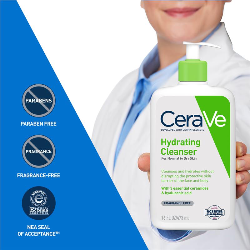 Load image into Gallery viewer, CeraVe Hydrating Cleanser 473ml
