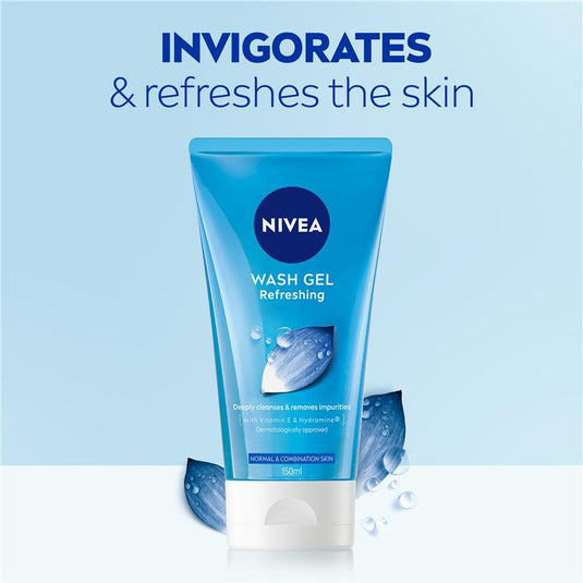 NIVEA Daily Essentials Refreshing Face Wash Cleanser 150ml