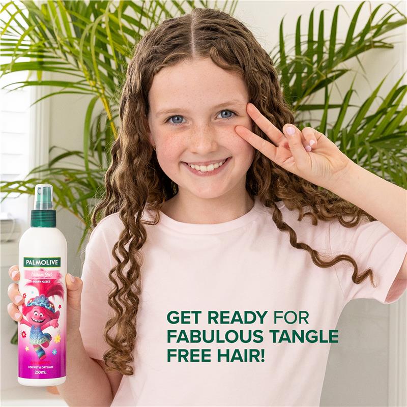 Load image into Gallery viewer, Palmolive Fashion Girl Detangling Spray Rose Kisses 250mL
