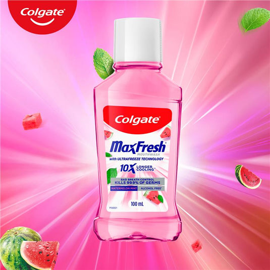 Colgate Mouthwash Max Fresh Watermelon 100ml