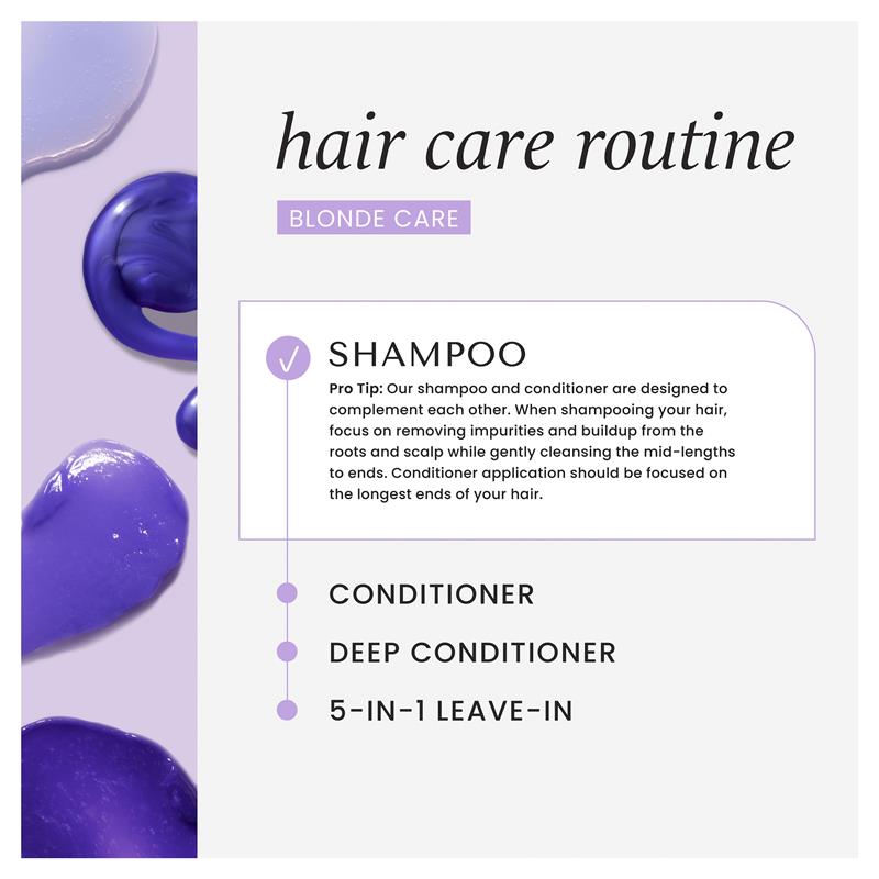 Load image into Gallery viewer, Hask Blonde Care Purple Shampoo 355ml
