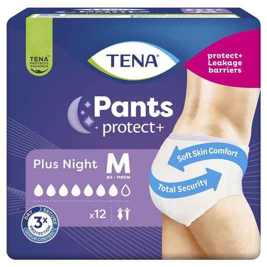 TENA Pant Night Medium 12 Pack