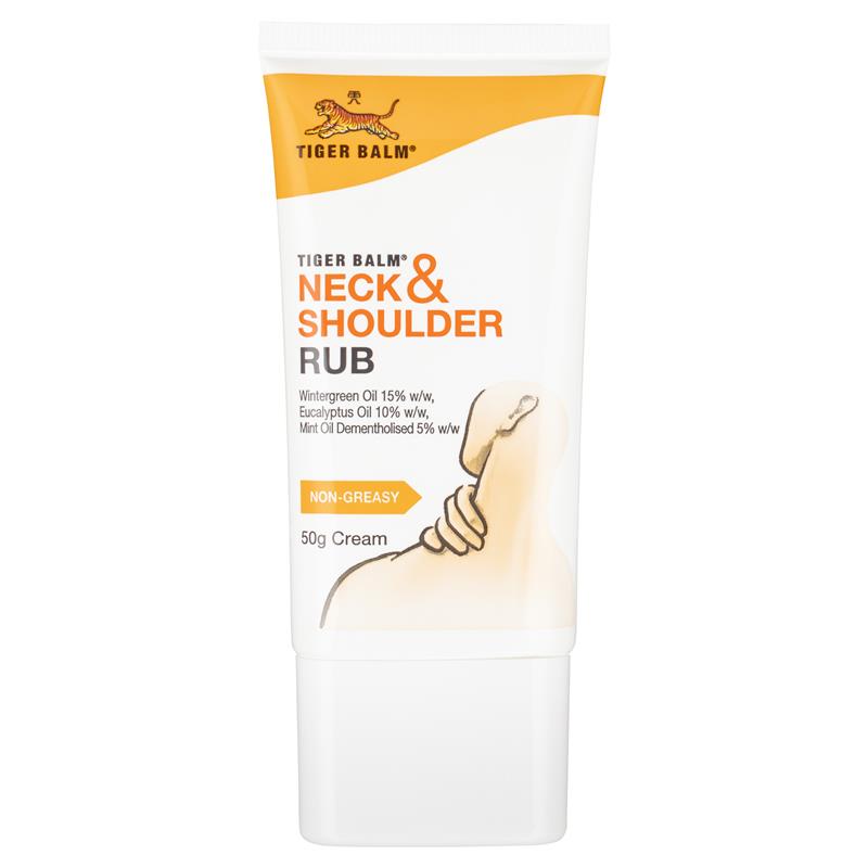 Load image into Gallery viewer, Tiger Balm Neck And Shoulder Rub 50g
