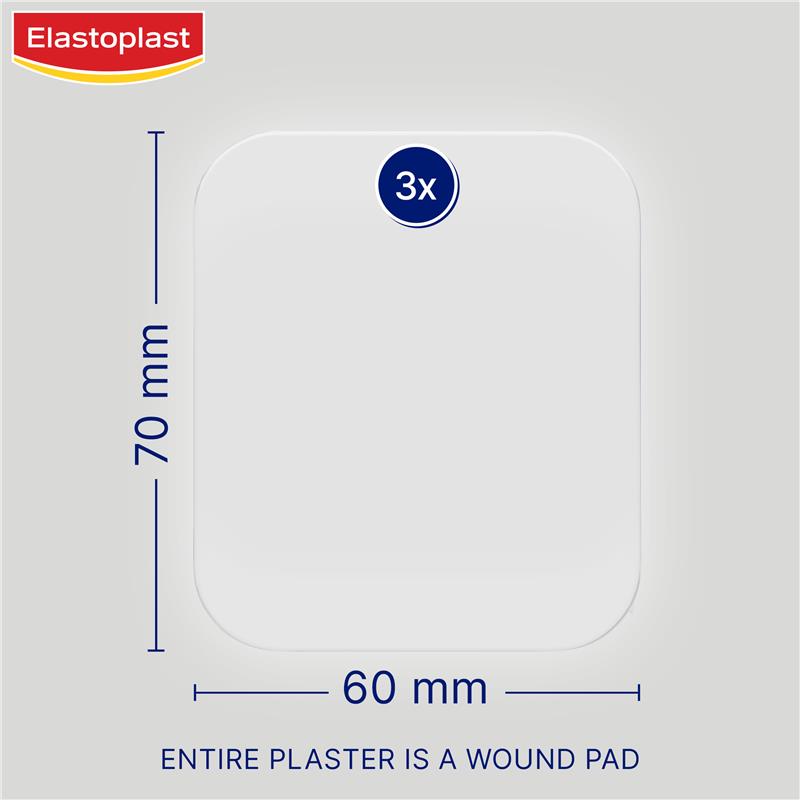 Load image into Gallery viewer, Elastoplast Second Skin Protection Strips XL 6cm x 7cm 3 Pack

