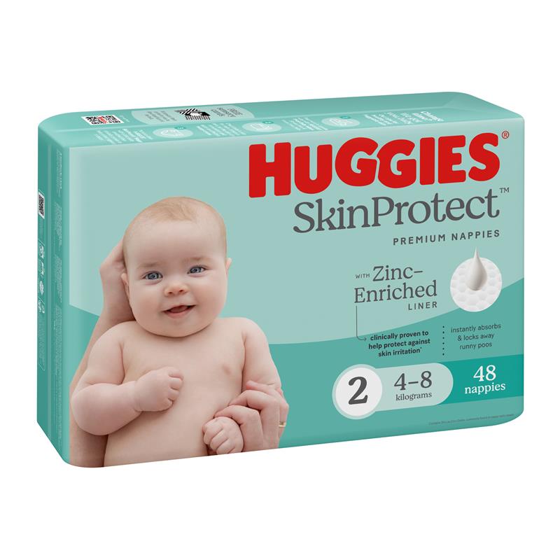 Load image into Gallery viewer, Huggies Ultimate Nappies Size 2 Infant 4-8kg Bulk 48 Pack
