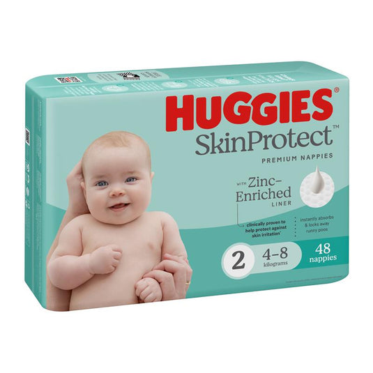 Huggies Ultimate Nappies Size 2 Infant 4-8kg Bulk 48 Pack