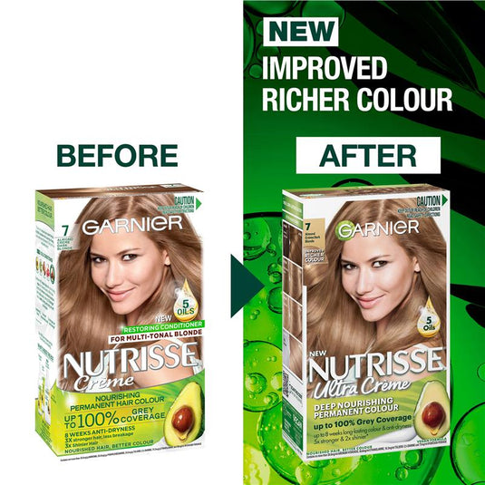 Garnier Nutrisse 7N Nudes Collection Dark Blonde