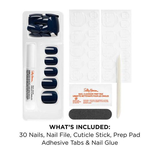 Sally Hansen Salon Effects Perfect Press-On Lunar Eclipse 30 Pieces