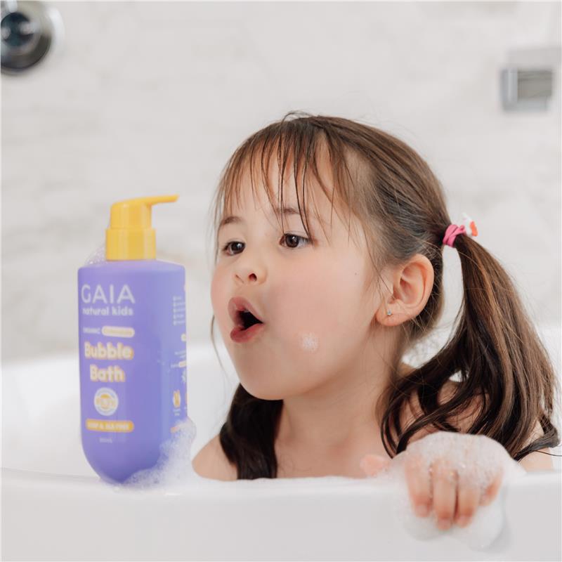Load image into Gallery viewer, Gaia Natural Kids Bubble Bath 350mL
