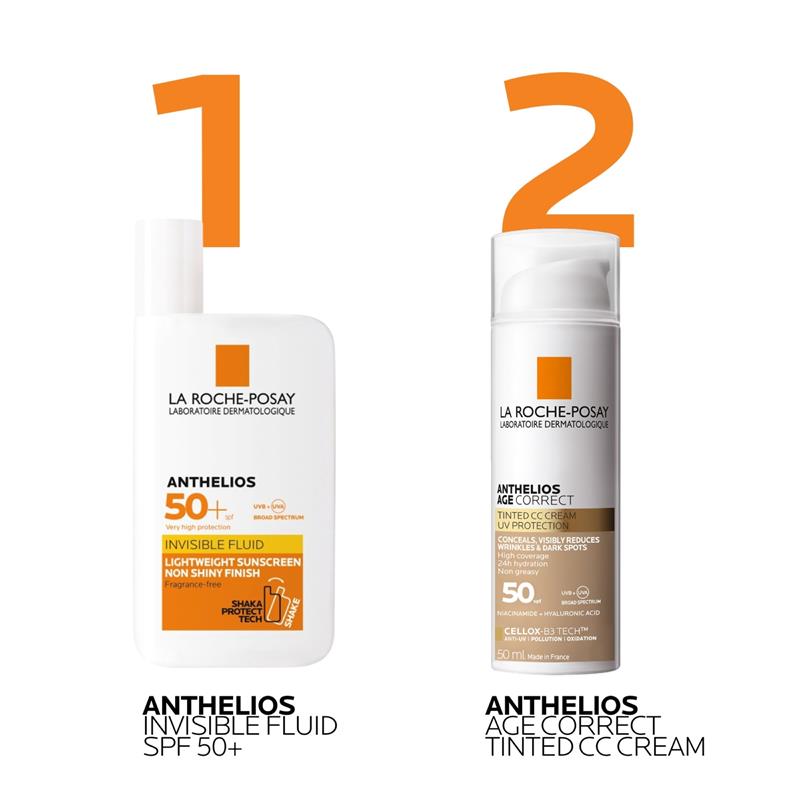 Load image into Gallery viewer, La Roche Posay Anthelios Age Correct Tinted SPF50 50ml
